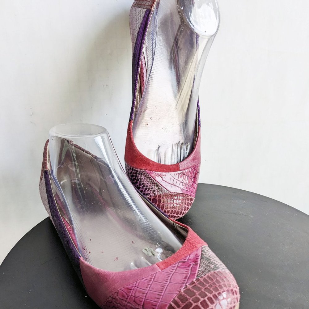 Aldo Multicolor Purple Slipper Flats  EU 40/US 9